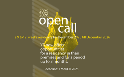 OPEN CALL | DECEMBER 2025 to DECEMBER 2026